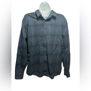 AX Armani Exchange Men’s Check Flannel Long Sleeve Shirt